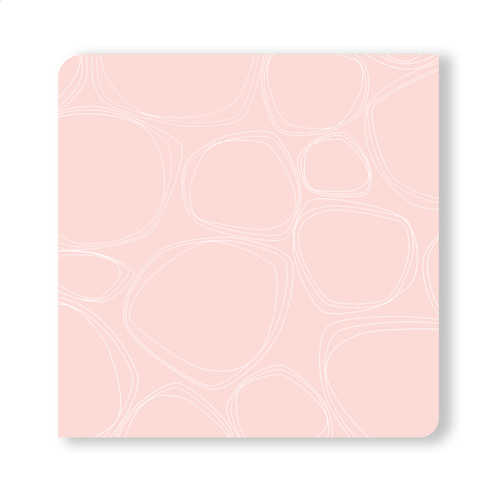 Coasters : Pebbles - Blush Set of 4