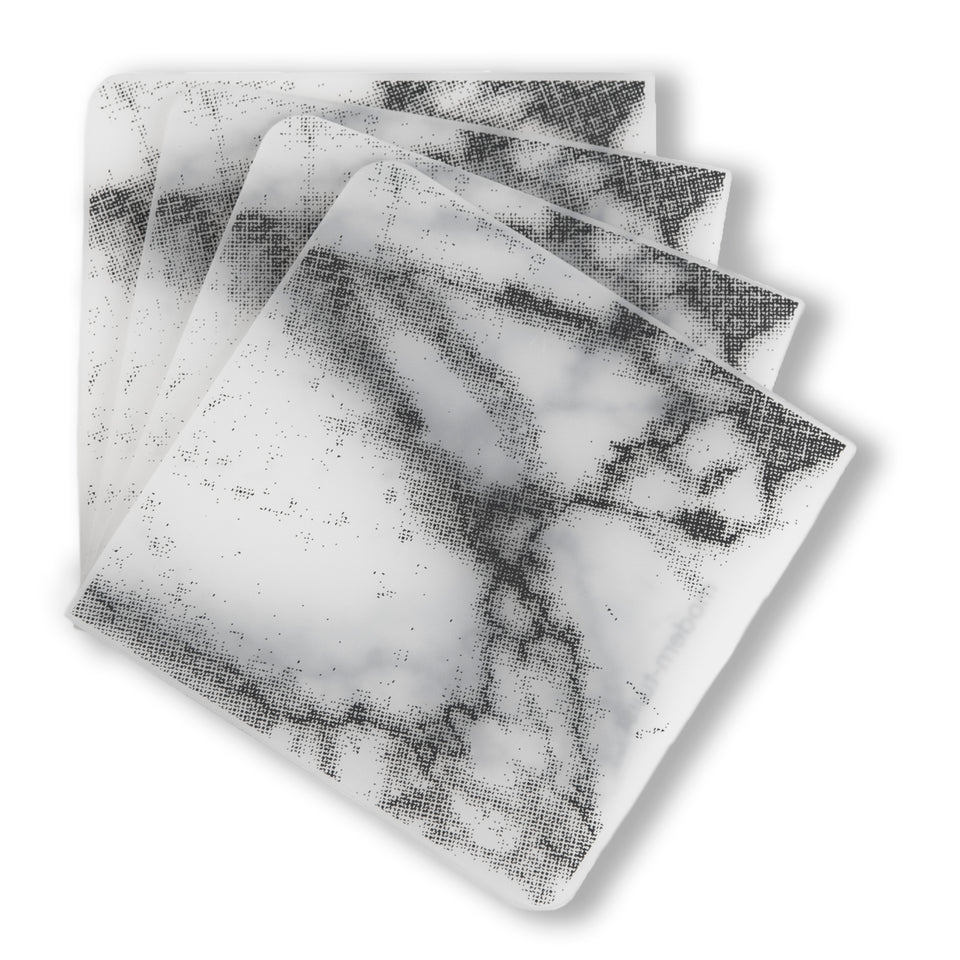 Coasters : Marble - Grey Set of 4