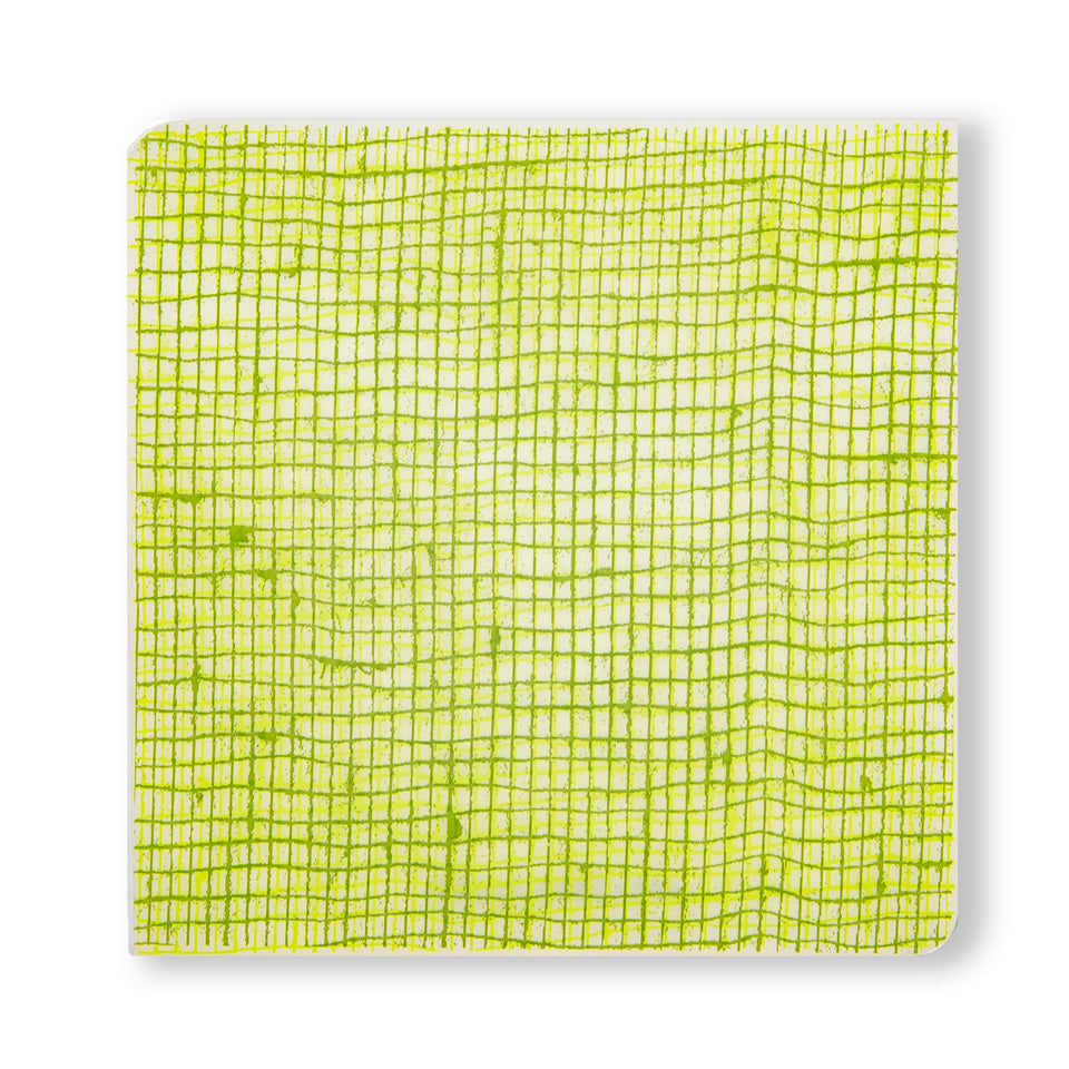 Coasters : Linen - Green Apple Set of 4